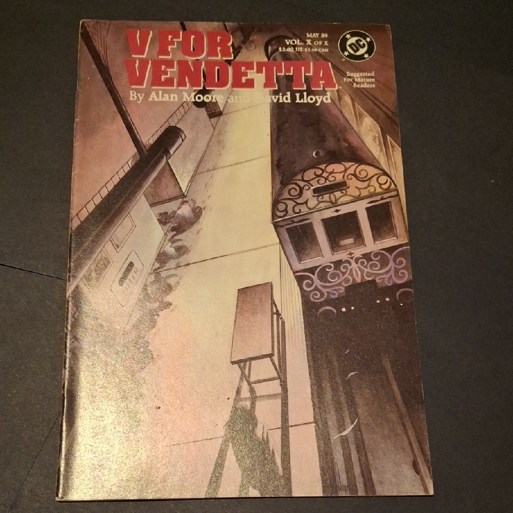 V for Vendetta Comic Book